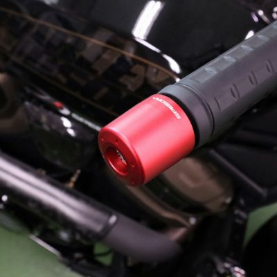 スポーツスターS、ナイトスター ハンドルバーエンド・TypeB (マットカラーアルマイト) SPEEDRA