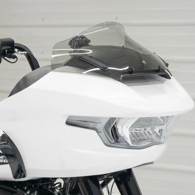 【SALE】クロックワークス FLAREウインドシールド 10インチ スモーク 2024以降 FLTRX