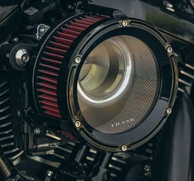 2024以降 FLHX FLTRX アサルト チャージ ハイフローエアクリーナー グロスブラック Trask Performance トラスクパフォーマンス