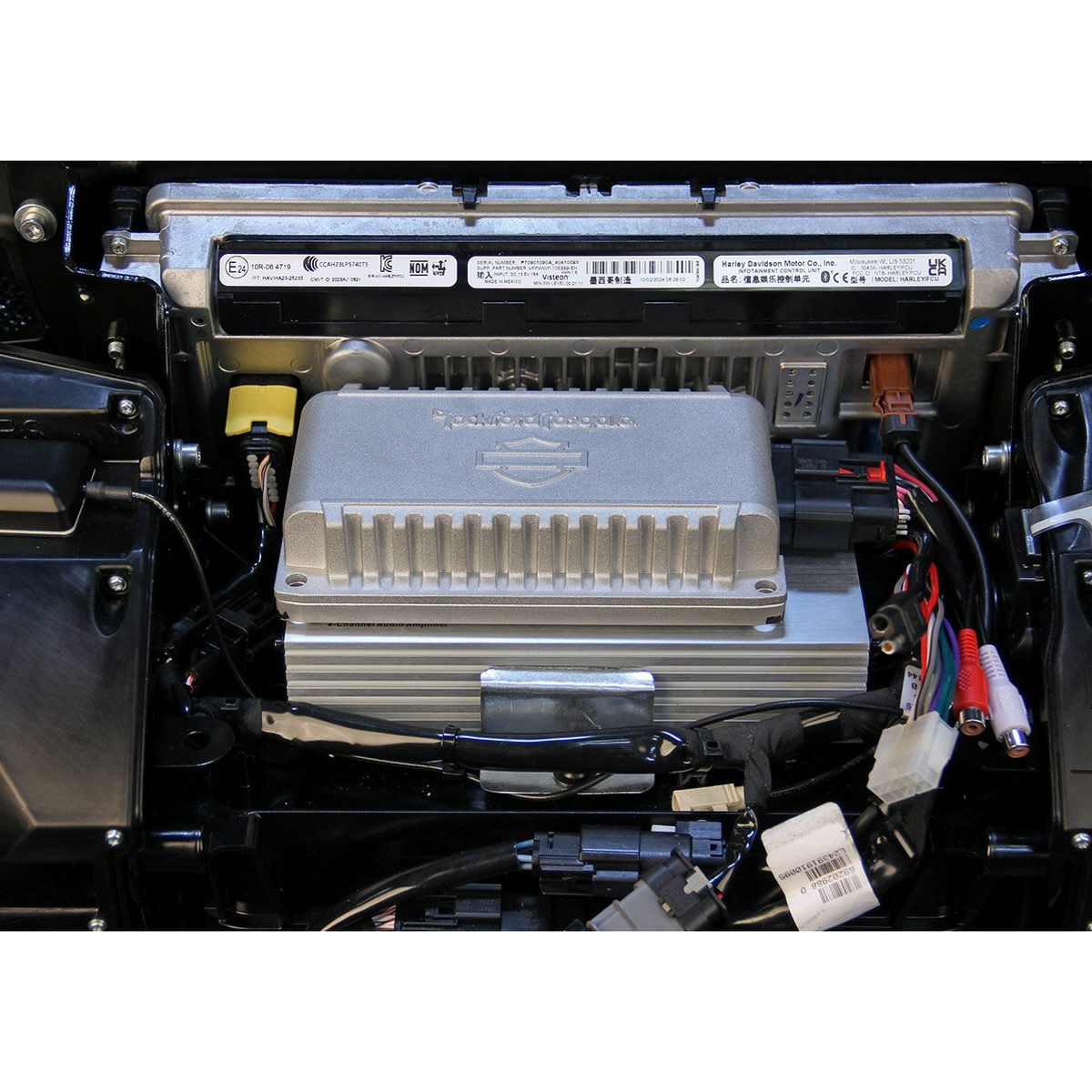 2024以降 ストリートグライド ROKKER ステージ6 400W・2CH アンプキット J&M4