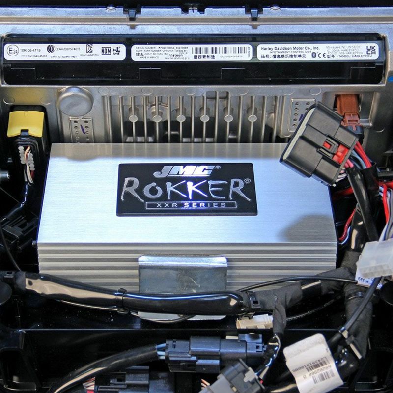 2024以降 ストリートグライド ROKKER 1000XXR ステージ6 2040W 4CHアンプキット J&M1