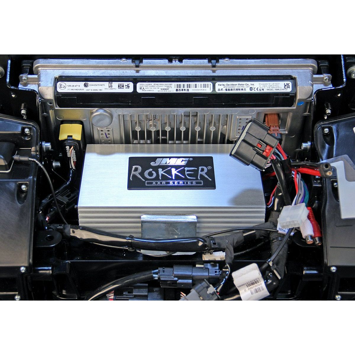 2024以降 ストリートグライド ROKKER 1000XXR ステージ6 2040W 4CHアンプキット J&M3