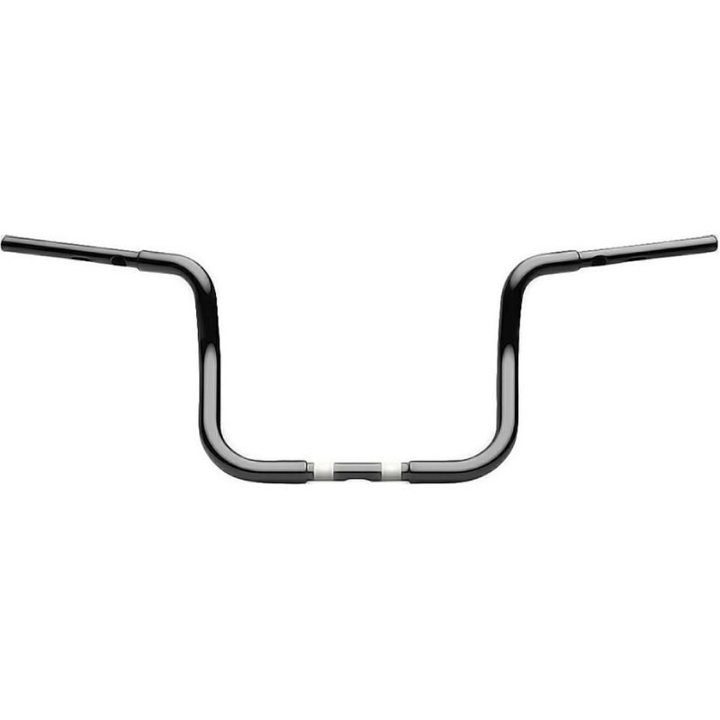 2024以降 ストリートグライド ツインラウンド・ハンドルバー 10インチ (グロスブラック) LA Choppers