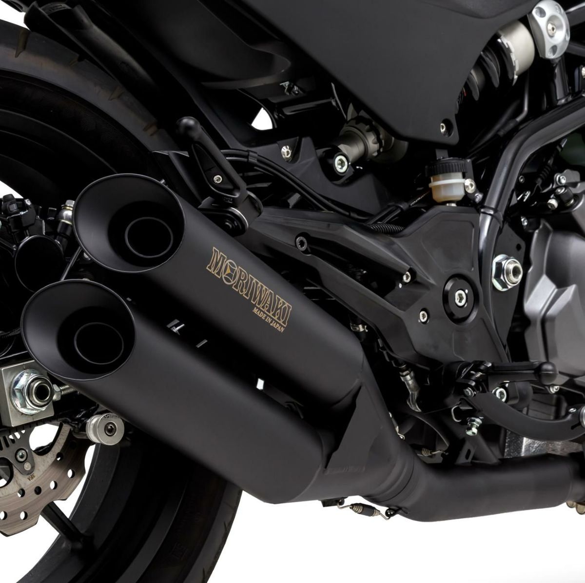 ハーレー X350 クロスツイン・2本出しスリップオンマフラー JMCA MOROWAKI2