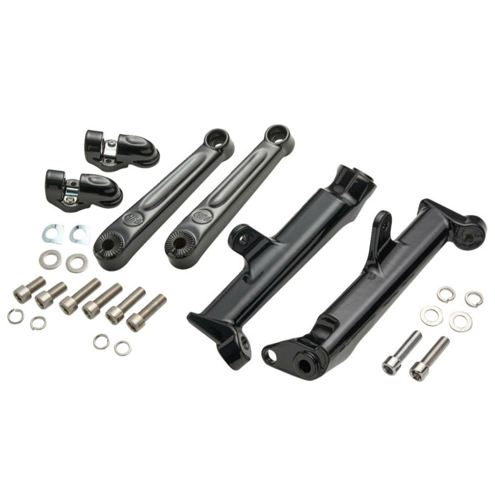 2024以降 FLHX FLTRX フレームマウント アジャスタブルハイウェイペグマウントキット エクステンド ブラック CIRO シロ 5