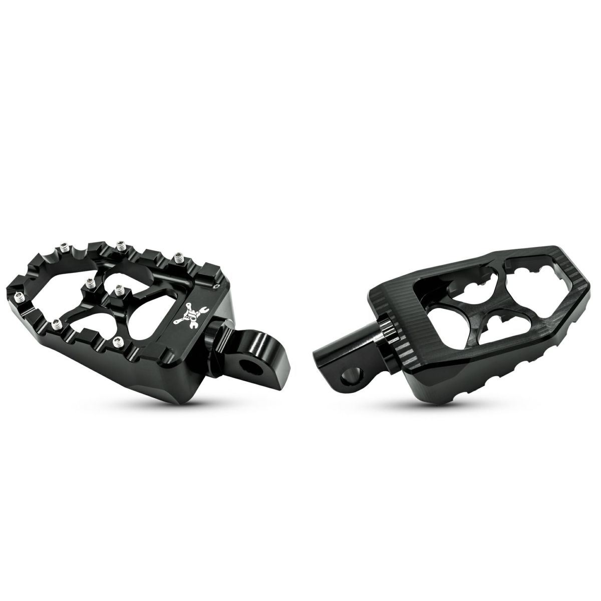 XL スポーツスター、ダイナ、ソフテイル MXエボリューション フットペグ Burly Brand9