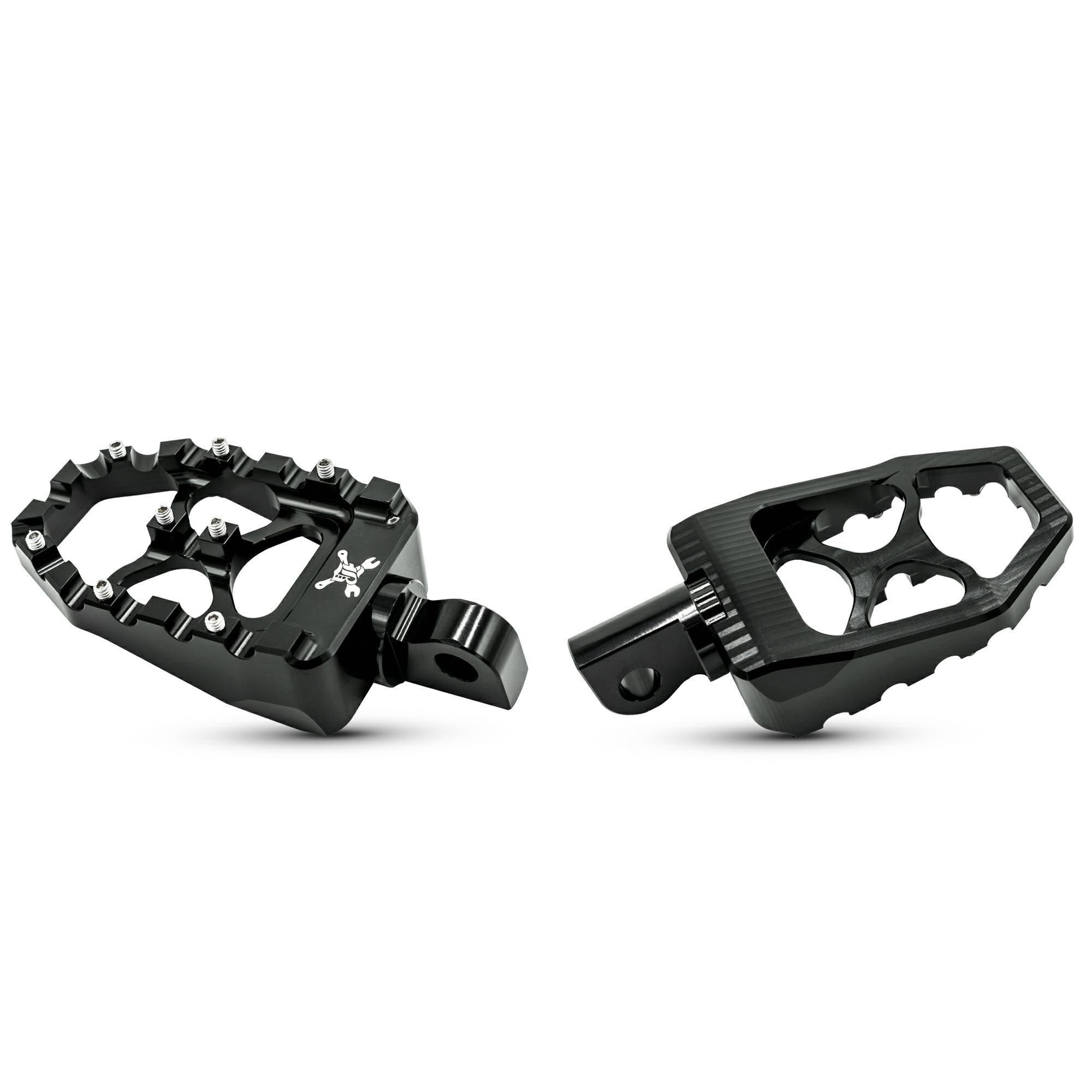 XL スポーツスター、ダイナ、ソフテイル MXエボリューション フットペグ Burly Brand9