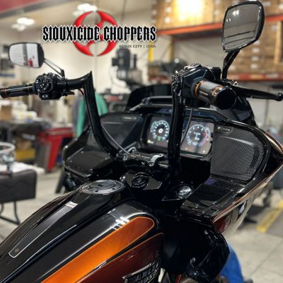 2024以降 ロードグライド VILLAIN ハンドルバー (ブラック) Siouxicide Choppers