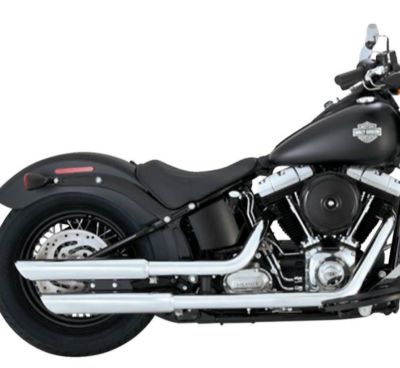 【SALE】バンス＆ハインズ （VANCE&HINES）PCX仕様 ツインスラッシュ・マフラー　ソフテイルFLSTN/FLSTSB/FLS