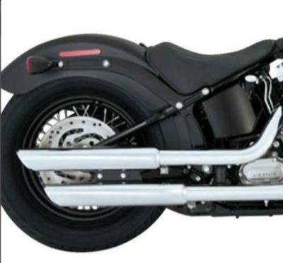 【SALE】バンス＆ハインズ （VANCE&HINES）PCX仕様 ツインスラッシュ・マフラー　ソフテイルFLSTN/FLSTSB/FLS