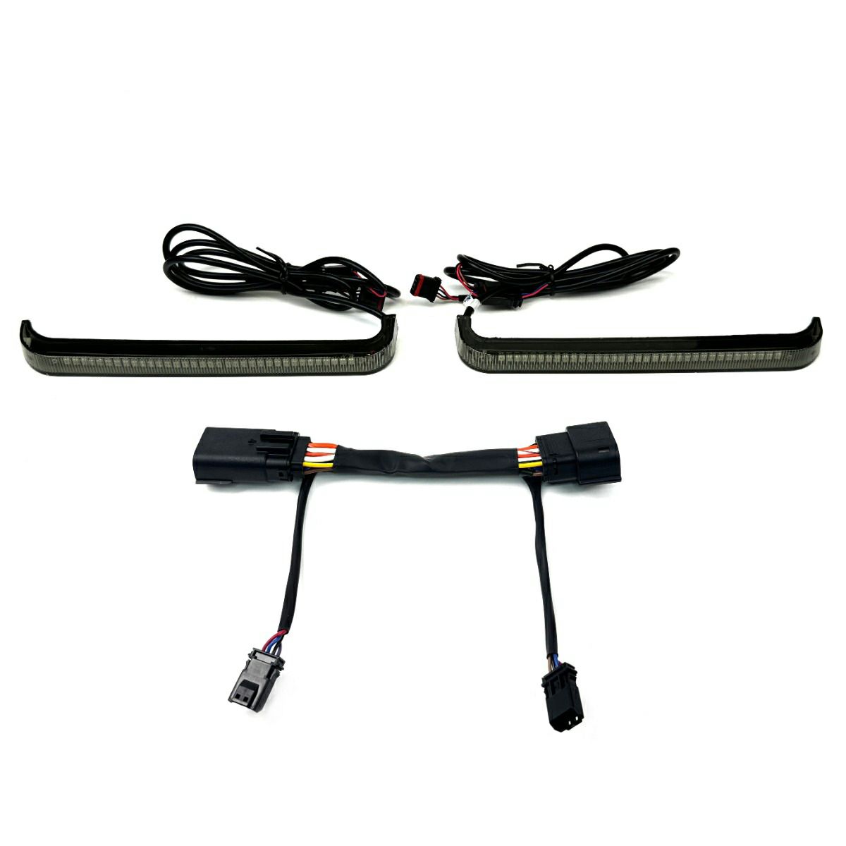 2024以降 ロードグライド、ストリートグライド ロープロファイル・サドルバッグライト (スモークレンズ) Custom Dynamics5