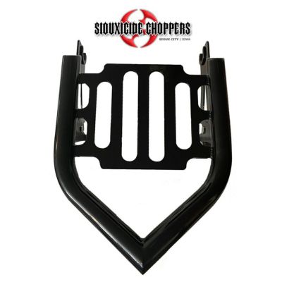 M8 ローライダー/S/ST、スポーツグライド エクスカリバーバックレスト用ラゲッジラック STANDARD (ブラック) Siouxicide Choppers