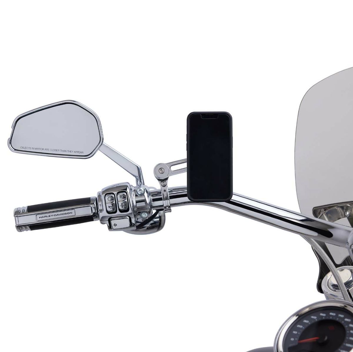 ハーレー ハンドルマウント ユニバーサル スマートフォンキャリア