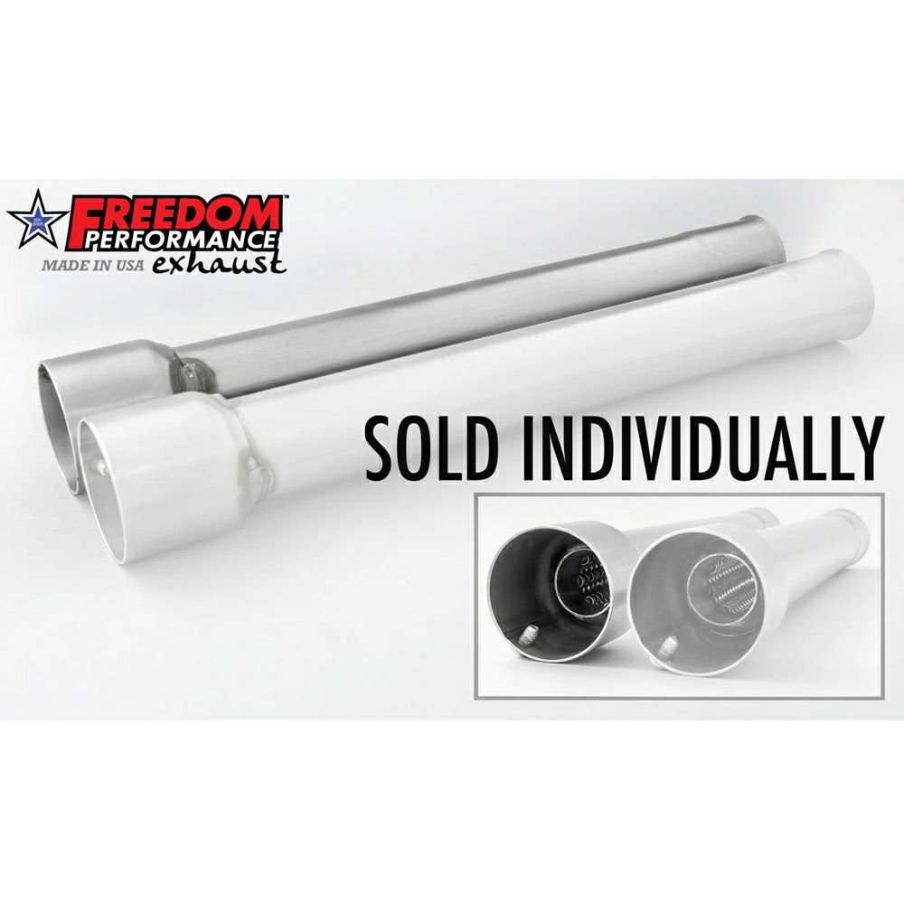 フリーダムパフォーマンス XLスポーツスター、ダイナ 3.25インチスリップオンマフラー用 消音バッフルセット1