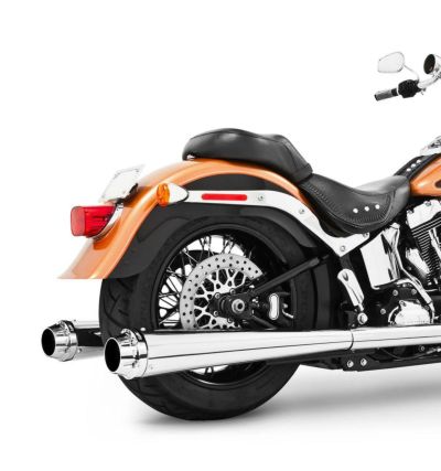 ハーレー TC ソフテイル フルエキゾーストマフラー アメリカン アウトロー TRUE-DUAL 4.5インチ フリーダム パフォーマンス