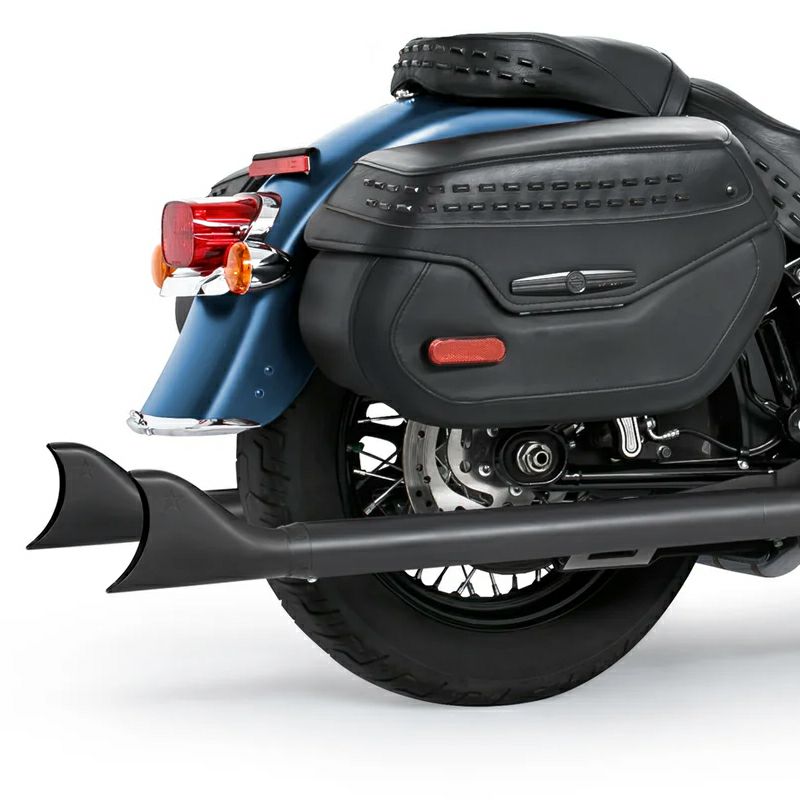 DOUBLEHEAD SOFTAIL 排気可変マフラー FLSTSB/FLSTN