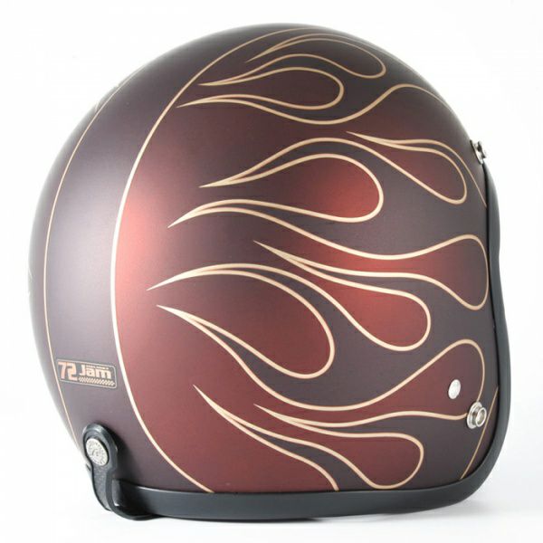 JJシリーズ ステルス ジェットヘルメット マットレッド 72JAM 4