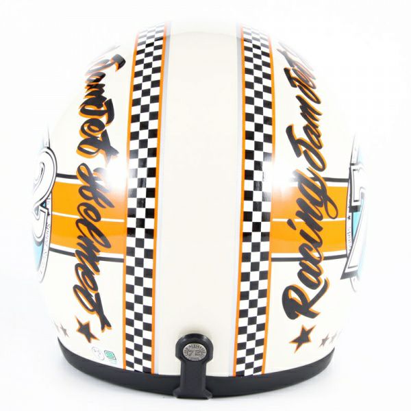 JJシリーズ スピードサウンド ジェットヘルメット アイボリー 72JAM 5