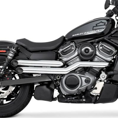 ナイトスター RH975/S デクラレーション ターンアウト 2-2フルエキゾーストマフラー (クローム) フリーダムパフォーマンス