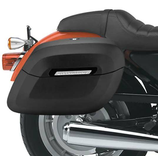 スポーツスター用ハードサドルバッグ Raven エクストララージ レザーカバード Viking Bags6