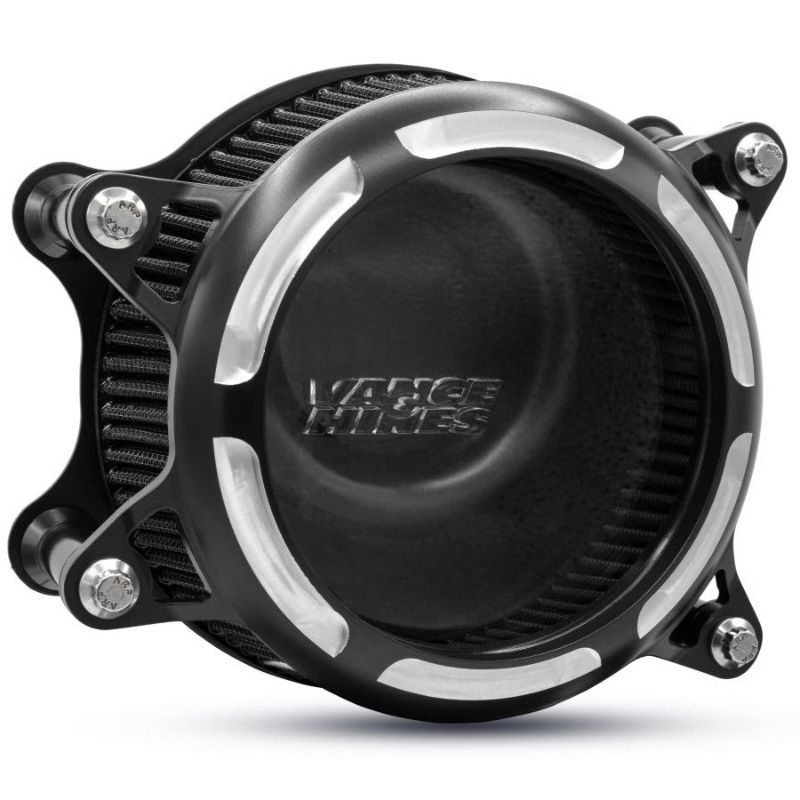 2024以降 ロードグライド、ストリートグライド VO2 インサイト エアクリーナー (ブラックコントラスト) バンスアンドハインズ