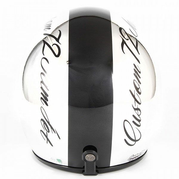 JCPシリーズ CHROMES ジェットヘルメット クローム ブラックライン 72JAM 5