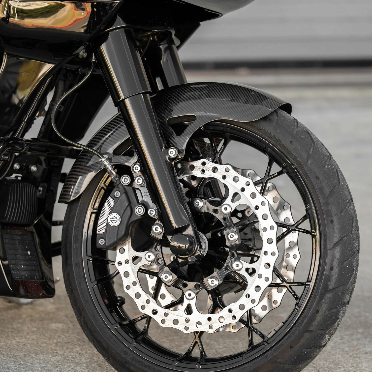 Paul Yaffe CAFE 21インチホイール用 Super Lite フェンダー 【CVO 