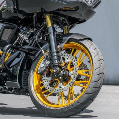 アレンネス スプリットスポーク 鍛造アルミホイール 21x3.5 (ゴールド)