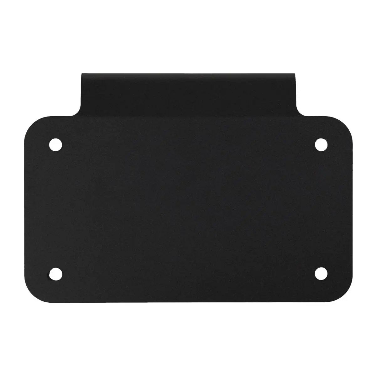 ツーリング サドルバッグ用 ライセンスプレートマウント (ブラック) ホグワークズ5