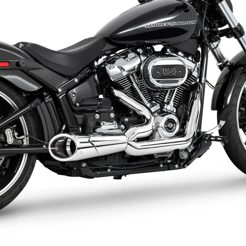 M8ソフテイル ベビーバズーカ EX フルエキゾーストマフラー ヒート  