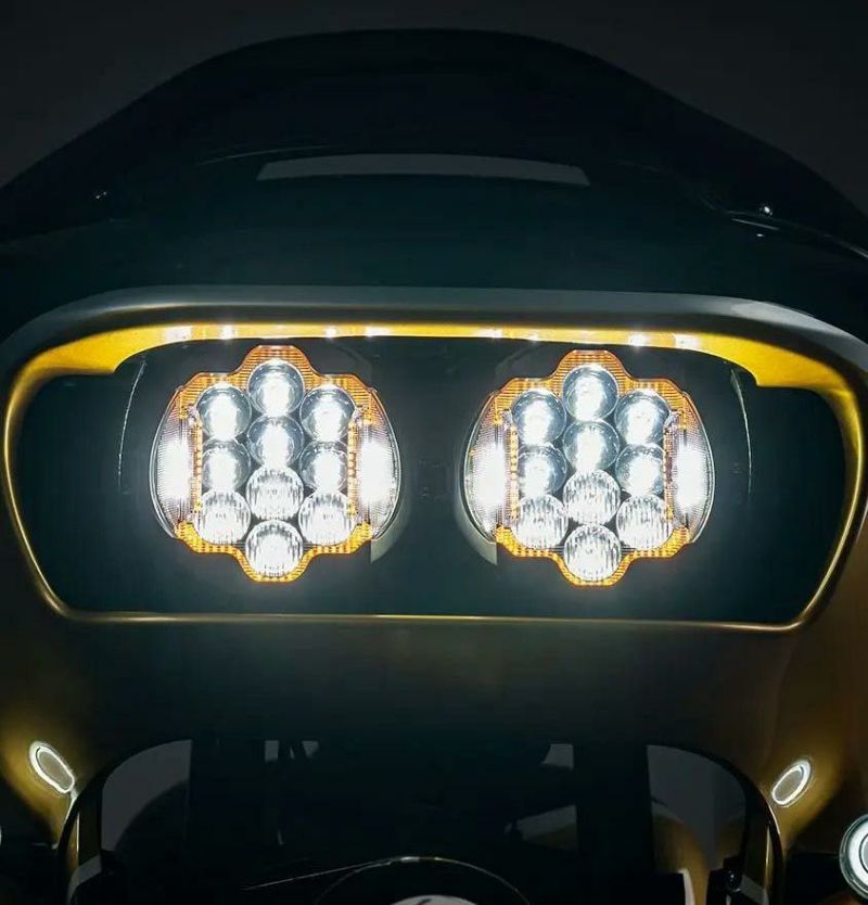 2015～2024 ロードグライド シルバートゥース LEDパフォーマンスヘッド