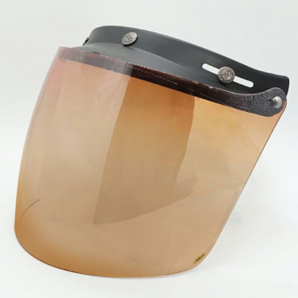 フリップアップ スクエアーシールド 開閉式 フラッシュミラー パーシモン 72JAM