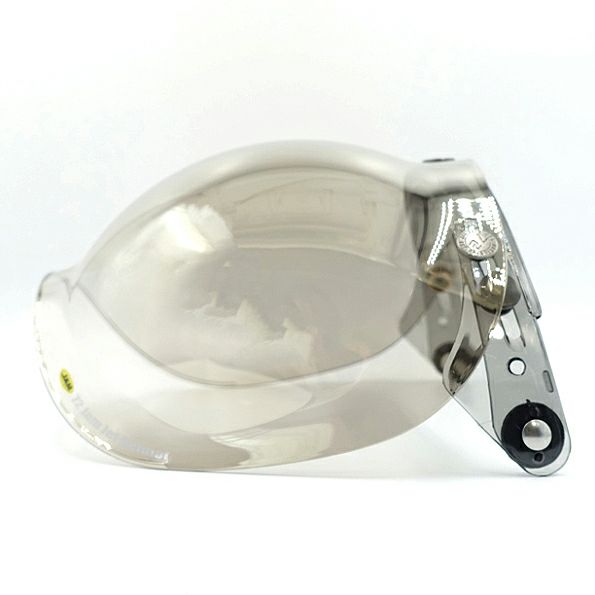 フリップアップ バブルシールド 開閉式 フラッシュミラー シャンパンゴールド 72JAM 2