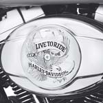 クローム Live to Ride ロゴコレクション　エアクリーナートリム　103ロゴ-01