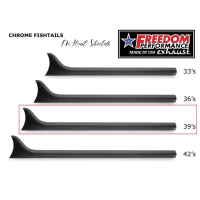 サムソン フィッシュテールマフラー36インチ 1995～2006 ソフテイル 1997以降 ソフテイル フィッシュテールスリップオンマフラー 36インチ