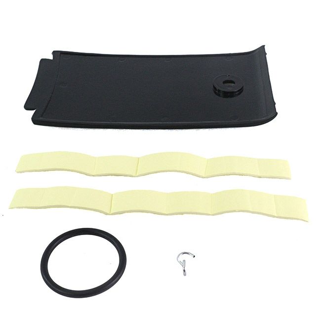 1984～1999 FXソフテイル アルミダイキャストタンクトリムカバー (ブラック）Vツイン3