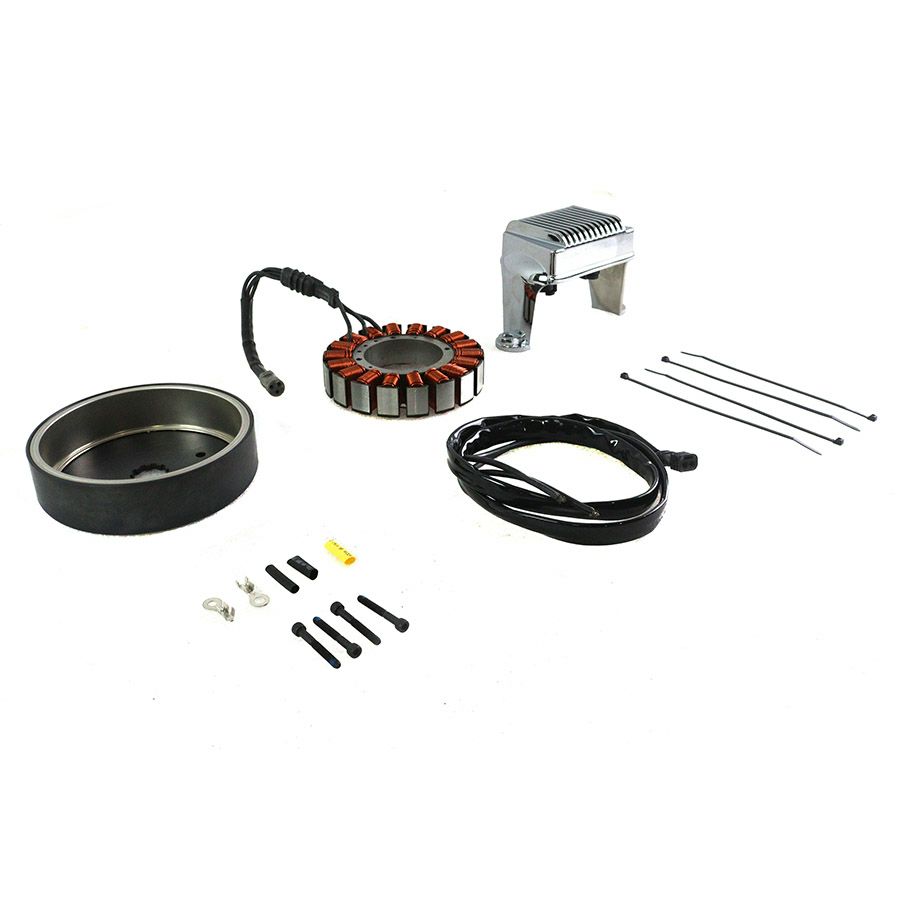 FXR、ツーリング用 50アンペア オルタネーター チャージングシステムキット Volt Tech2