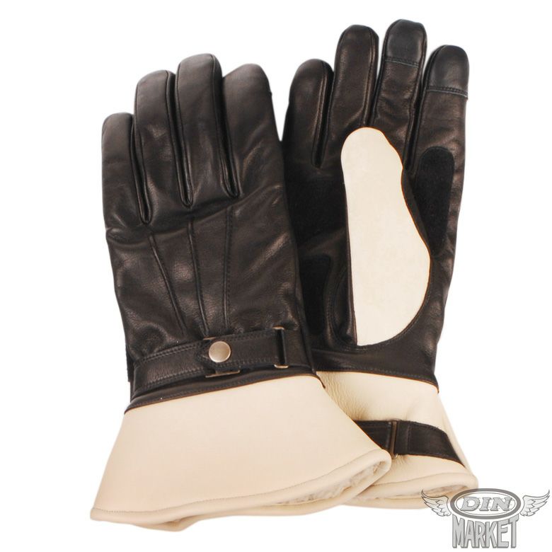 GMG ガントレット グローブ セミロング ブラック＆バニラ |ハーレー