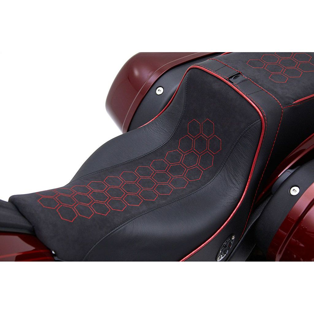 M8 ローライダー/S/ST、スポーツグライド ウィドウメーカー・ツーアップシート (ヒート機能付) コルビン2