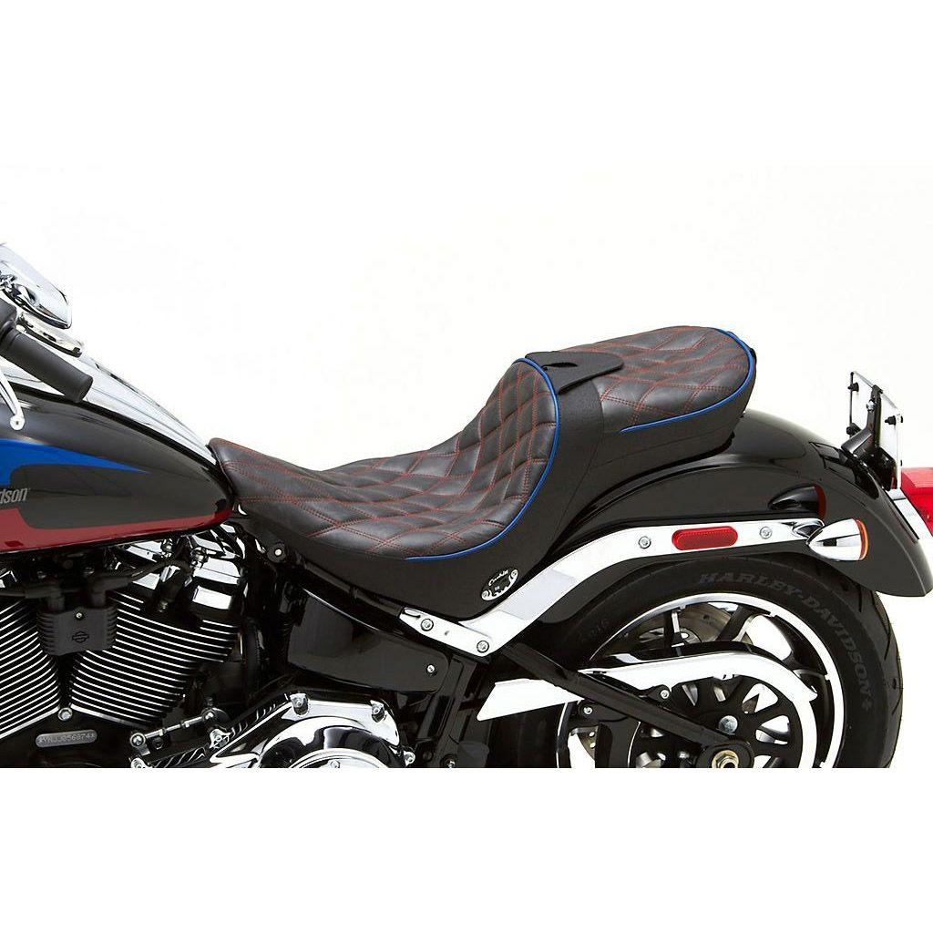 M8 ローライダー/S/ST、スポーツグライド デュアルツーリング・ツーアップシート (ヒート機能付) コルビン4
