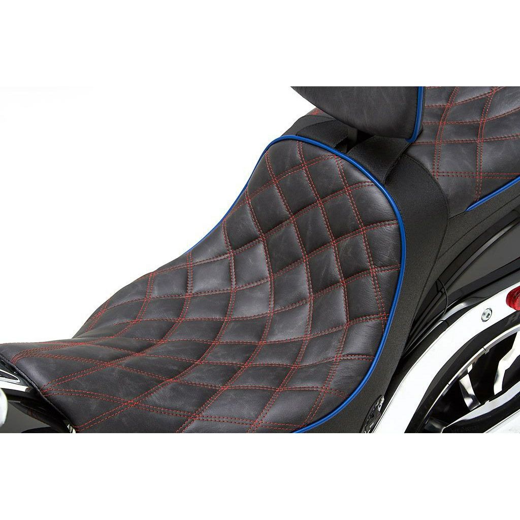M8 ローライダー/S/ST、スポーツグライド デュアルツーリング・ツーアップシート (ヒート機能付) コルビン6