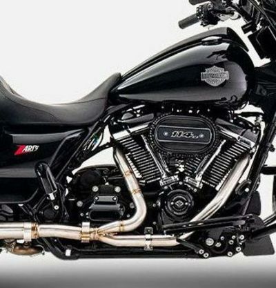 M8 ツーリング レーシング エキゾーストヘッダーパイプ 触媒無し (ステンレス) ザード