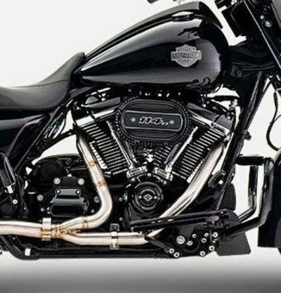 M8 ツーリング レーシング エキゾーストヘッダーパイプ 触媒無し (チタン) ザード