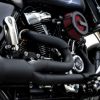 M8 ツーリング ハイアウトプット RR フルエキゾーストマフラー用 ヒートシールド (ブラック) バンスアンドハインズ