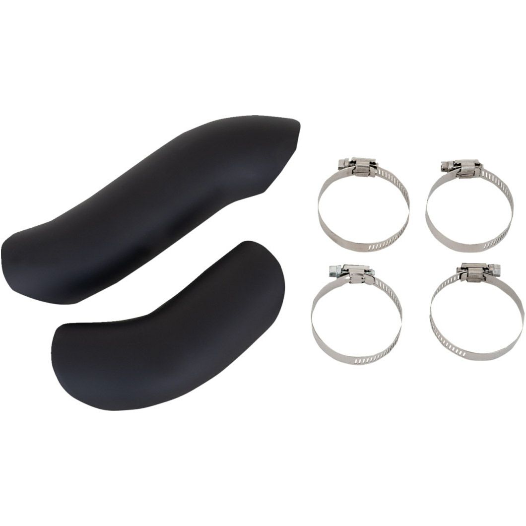 M8 ツーリング ハイアウトプット RR フルエキゾーストマフラー用 ヒートシールド (ブラック) バンスアンドハインズ1