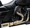 M8 ツーリング ハイアウトプット RR フルエキゾーストマフラー用 ヒートシールド (ステンレス) バンスアンドハインズ3