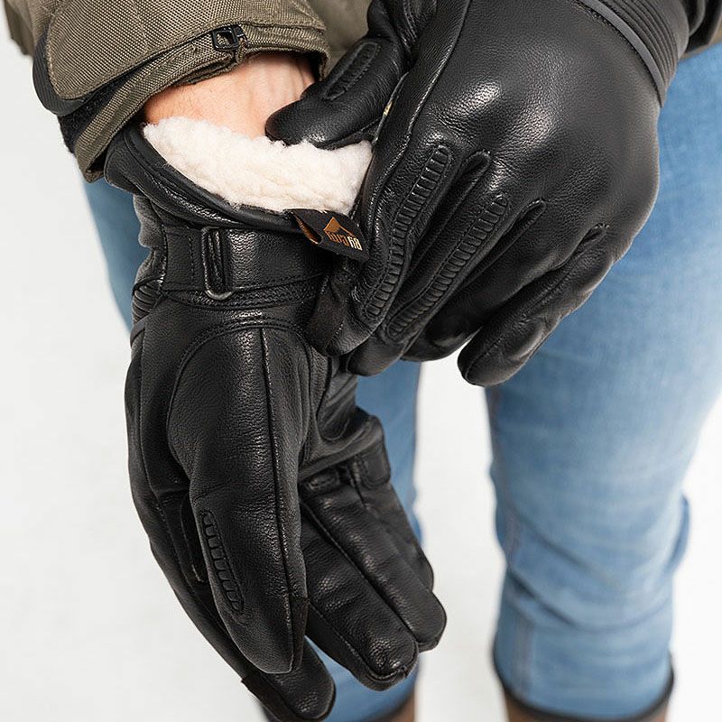 LYON MAN ウインター レザーグローブ ブラック By City