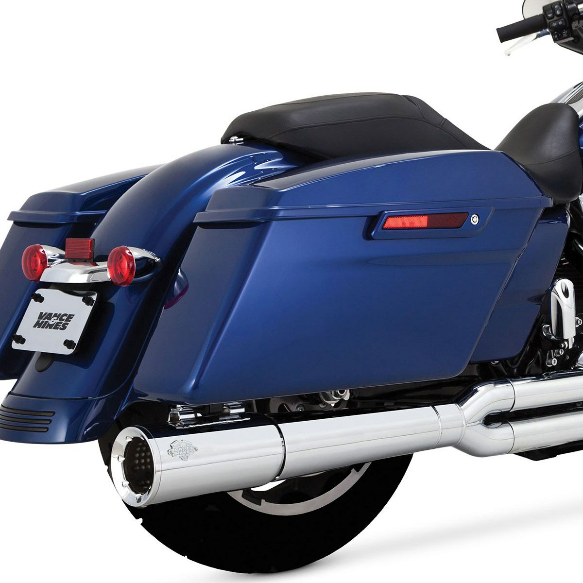 M8 ツーリング プロパイプ 2-1 フルエキゾーストマフラー PCX仕様 (クローム) バンスアンドハインズ