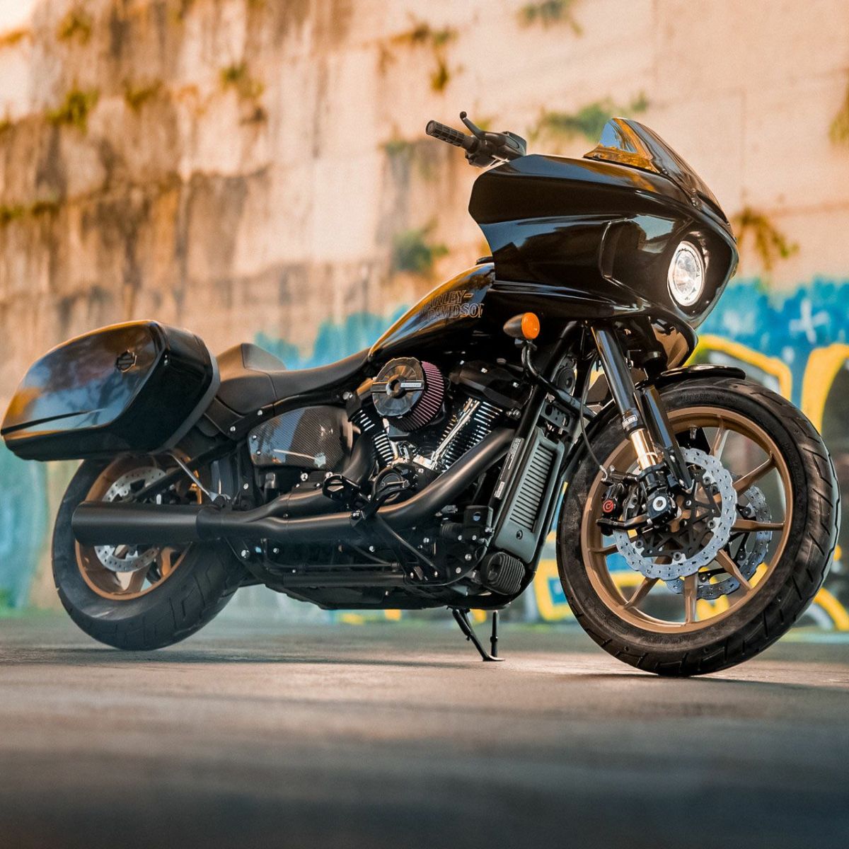 M8 ストリートボブ、スタンダード、ローライダー/S/ST　SX3 フットコントロールキット (ブラック) クラウス14