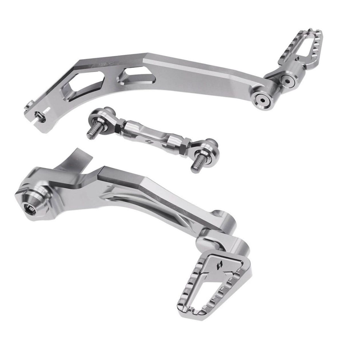 M8 ストリートボブ、スタンダード、ローライダー/S/ST　SX3 フットコントロールキット (シルバー) クラウス